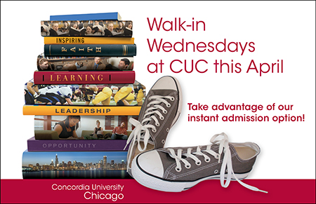 Walk-in Wednesdays postcard cover image